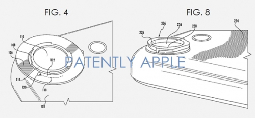 Apple патентова сменяема оптика за iPhone и iPad