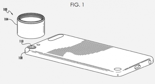 Apple патентова сменяема оптика за iPhone и iPad