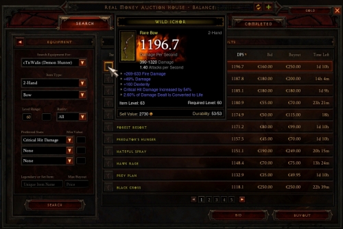 Blizzard официално сложиха край на аукциона в Diablo 3