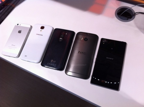Новият HTC One в сравнение с другите флагмани