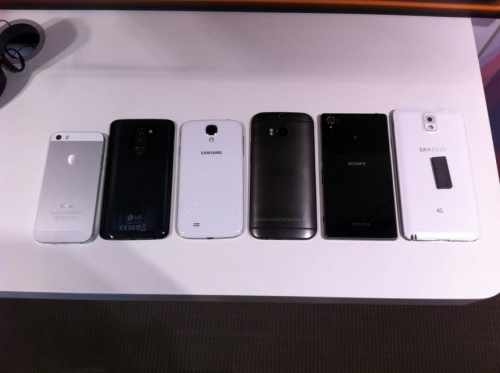 Новият HTC One в сравнение с другите флагмани
