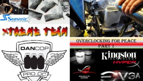 Овърклокърите Dancop и Xtreme_Addict директно в ефир ще проведат бенч-сесия Bench for Peace