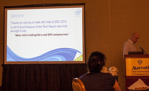 GDC 2014: Intel демонстрира работата на OpenGL ES 3.1 с чиповете Bay Trail
