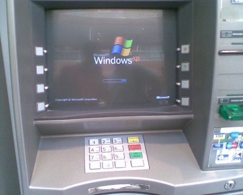 След прекратяването на поддръжката на Windows XP банкоматите може да преминат към Linux