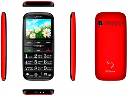 Comfort 50 Slim – телефон с големи бутони и функцията SOS