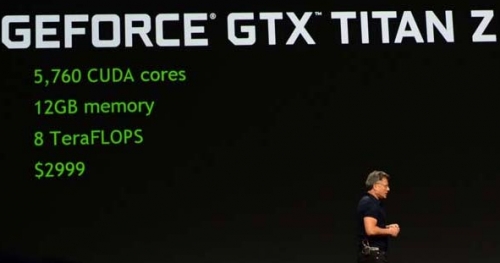 Nvidia представи най-скъпата в света видеокарта за геймъри: GeForce GTX TITAN Z