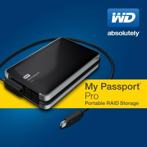 WD анонсира външното запомнящо устройство My Passport Pro с RAID 0