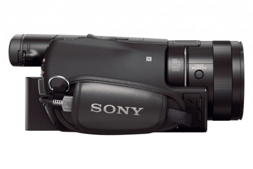 Sony Handycam FDR-AX100E: най-малката и лека любителска видеокамера с 4К резолюция