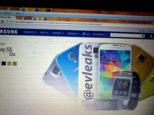 Първа снимка на Samsung GALAXY S5 mini