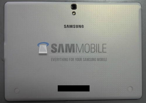 Първите снимки на Galaxy Tab S демонстрират текстурирания му гръб
