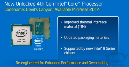 Честотата на процесорите Intel Devil’s Canyon „по въздух“ ще достига до 5GHz