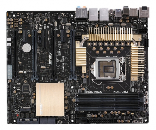 Дънната платка за работни станции ASUS Z97-WS беше анонсирана официално