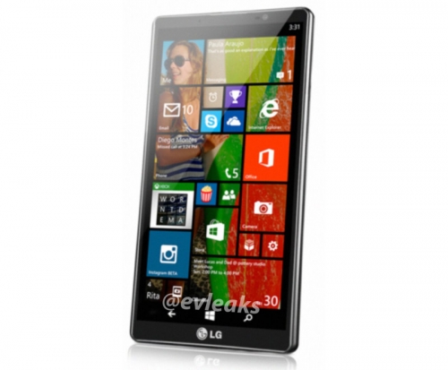 LG Uni8 работи на базата на Windows Phone 8.1