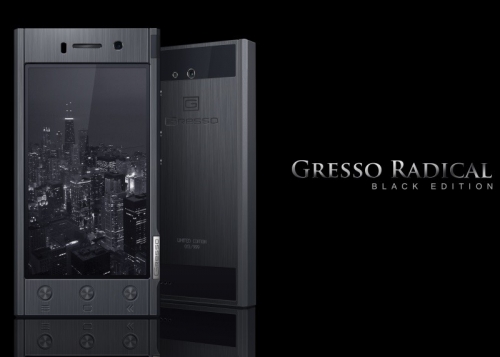 Разкошният смартфон Gresso Radical Black Edition ще струва 2500 долара