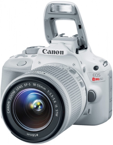 През юни започват продажбите на Canon EOS Rebel SL1 с бял цвят