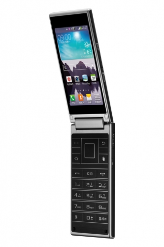 Samsung SM-G9098 — смартфон с два екрана и мощен хардуер