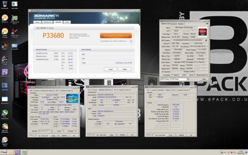 8 Pack оглави лидерството с Radeon R9 290X в категорията 2х GPU 3DMark11-Performance
