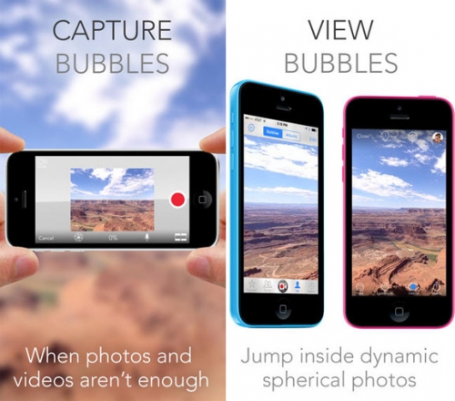 Dropbox закупи Bubbli – приложение за създаване на сферични панорамни фотографии с iPhone