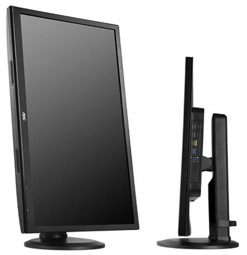 AOC u2868Pqu – 28-инчов монитор с резолюция 3840х2160 точки и време за реакция на пиксела 1 милисекунда