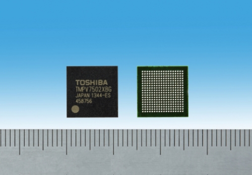 Toshiba TMPV7502XBG: процесор за разпознаване на изображенията
