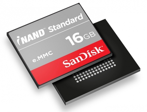 SanDisk представи iNAND модули памет за евтини таблети и смартфони