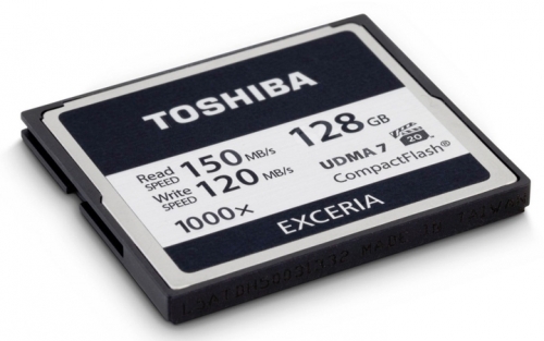 Toshiba представи CompactFlash картите памет Exceria 1000x