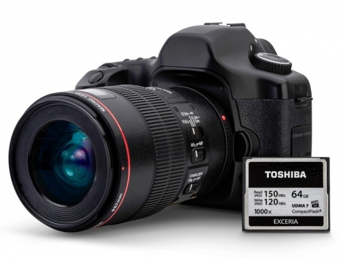 Toshiba представи CompactFlash картите памет Exceria 1000x