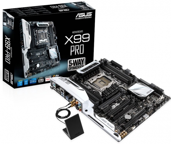 Дънната платка ASUS X99-Pro вече е на пазара на цена от 0