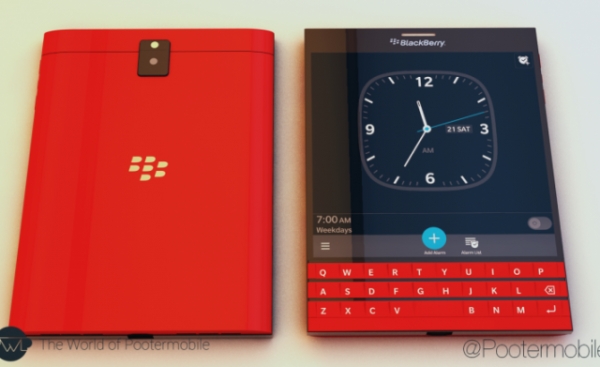 BlackBerry Passport в червен и бял вариант