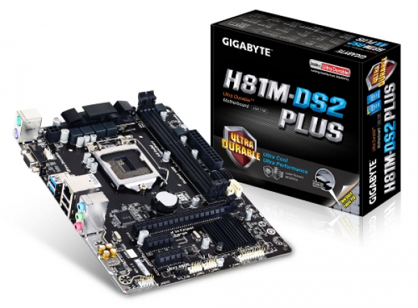 Асортиментът от бюджетни платки на Gigabyte бе попълнен с модела GA-H81M-DS2 Plus