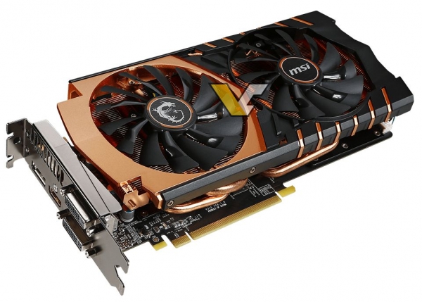 Дизайн и характеристики на адаптера MSI GeForce GTX 970 Gaming Golden Edition