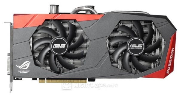 Дизайн и характеристики на адаптера ASUS GeForce GTX 980 ROG POSEIDON
