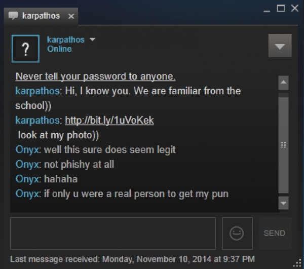 Специалист съобщи за нова малуер кампания в Steam