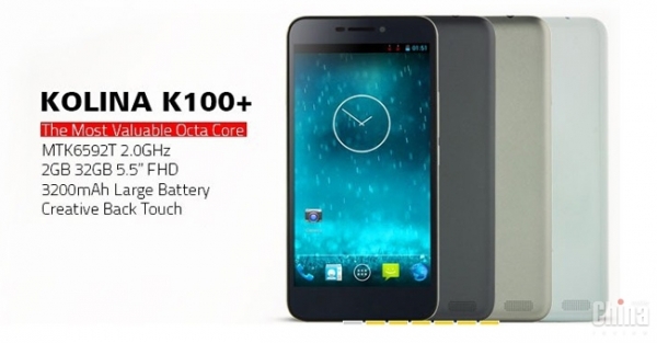 KOLINA K100+: стилен смартфон с добри технически параметри