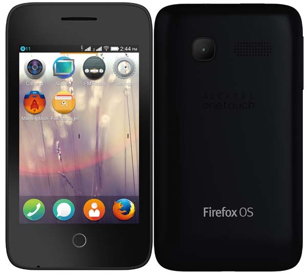 Alcatel OneTouch Fire C: опростен смартфон с Firefox OS