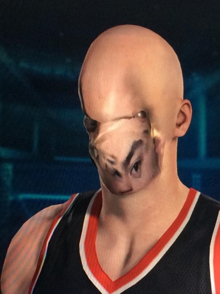 Тези произведения от скенера за лица в NBA 2K15 ще изпълват дълго кошмарите ви
