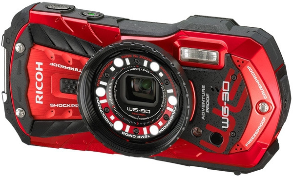 Видеокамерата Ricoh WG-30 може да заснема видео на дълбочина до 12 метра