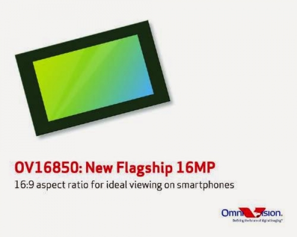 OmniVision представи фотосензора за смартфони OV16850 с резолюция 16 мегапиксела