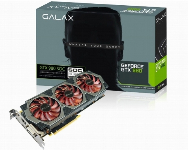 Под марката GALAX ще дебютира клокнатият адаптер GeForce GTX 980 SOC