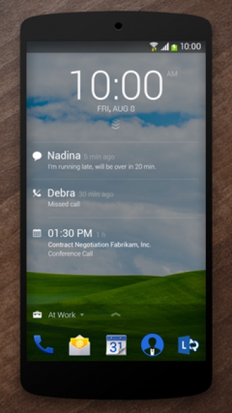 Microsoft представи умният екран за заключване Next Lock Screen за Android