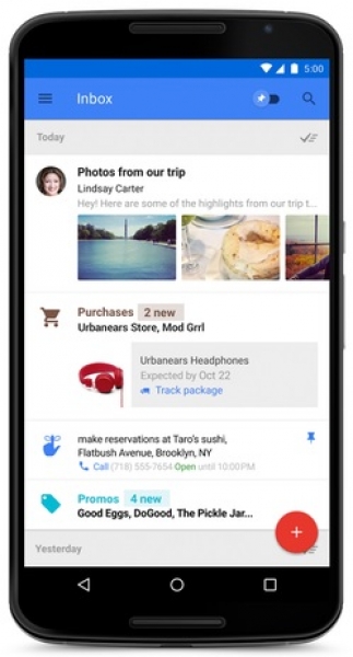 Google обяви ново имейл приложение с името Inbox