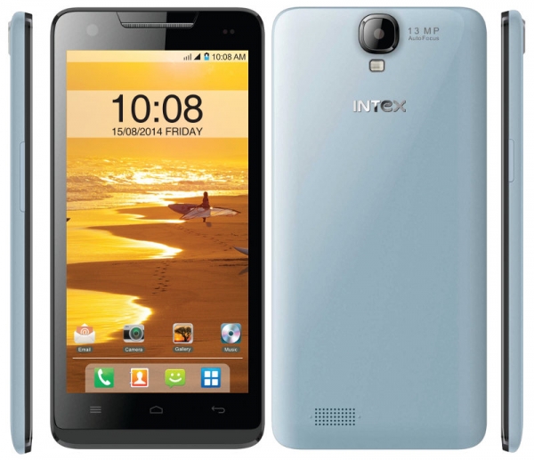 Intex започна продажбите на 5-инчовия смартфон Aqua Amaze