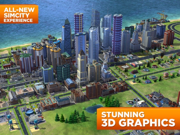 Мобилната SimCity BuildIt се появи в App Store
