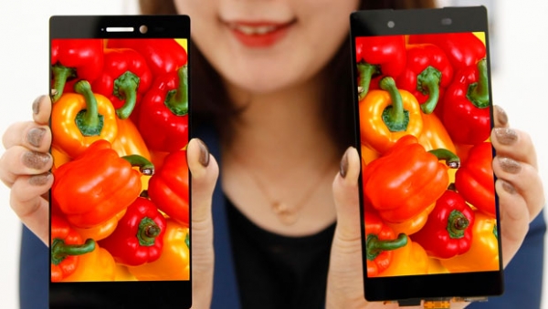 LG създаде 5.3-инчов смартфон екран почти без рамка