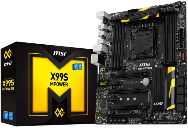 MSI официално представи овърклокърската платка MSI X99S MPOWER