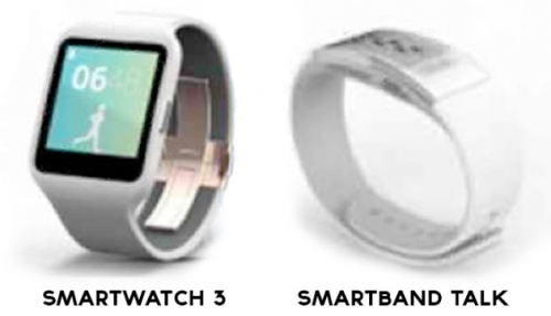 Sony SmartWatch 3 и SmartBand Talk на снимки