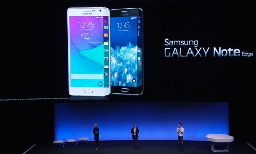 Samsung обяви официално Galaxy Note Edge с огъващ се OLED дисплей