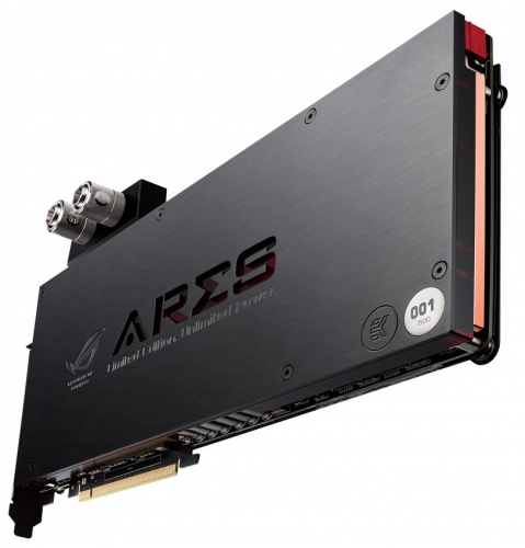 ASUS обяви началото на продажбите на двуядрения адаптер ASUS ROG Ares III (Radeon R9 295X2)