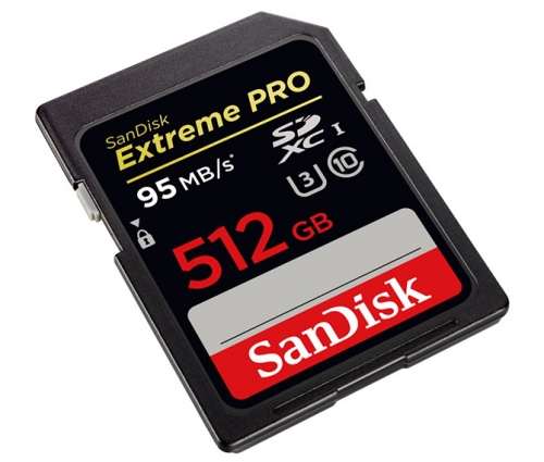 SanDisk започна продажбите на SD карта памет с обем 512 GB