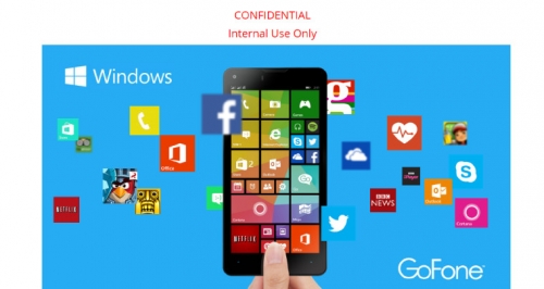 Още една снимка на смартфон, ползващ марката Windows